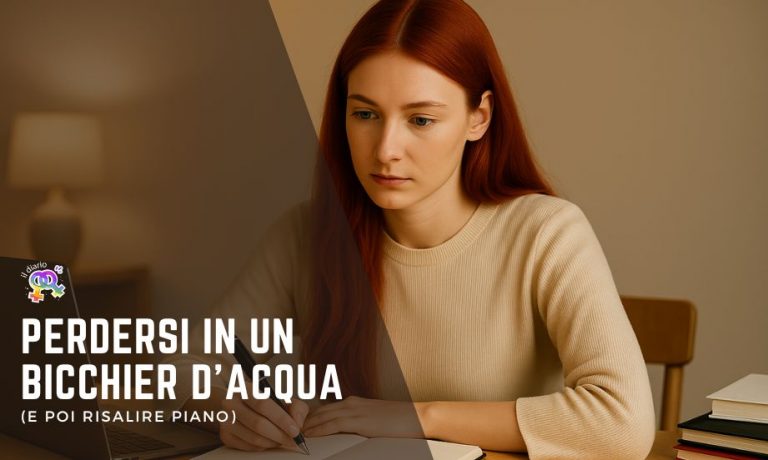 Perdersi in un bicchier d'acqua (e poi risalire piano)